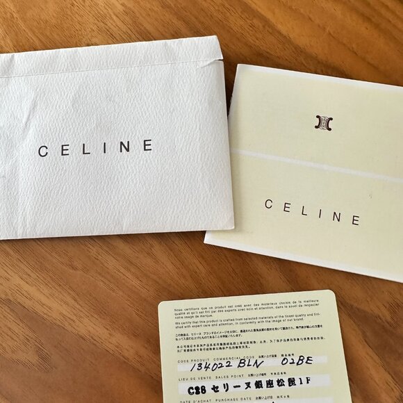 VINTAGE Celine Boogie Bag in Macadam - Picture 10 of 11